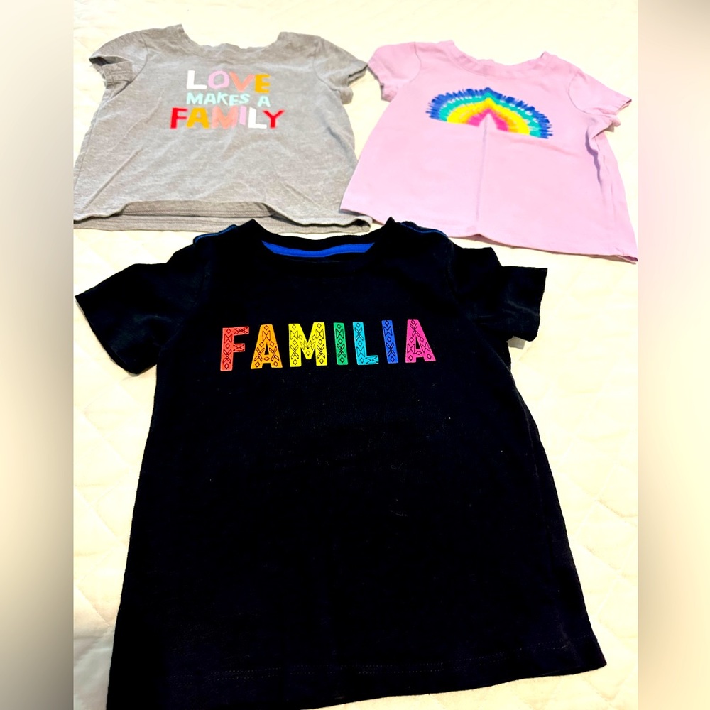 Toddler girl t shirt set